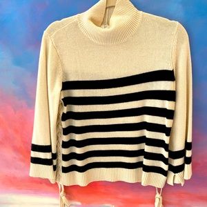 Joie Striped turtleneck sweater XS